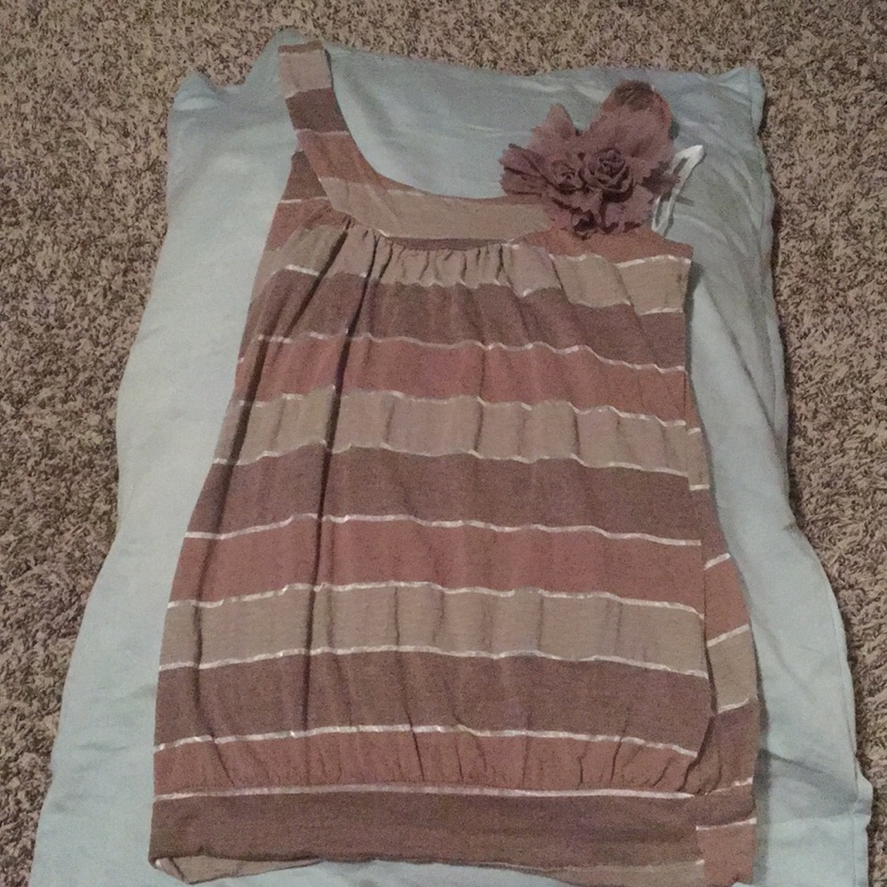 Brown Tank Top, Size small, worn once.